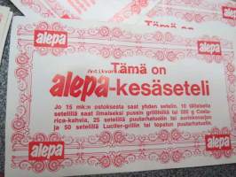 Alepa kesäseteleitä -erä
